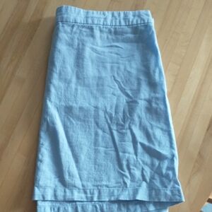 Old Navy Light Blue Cotton Mini Skirt